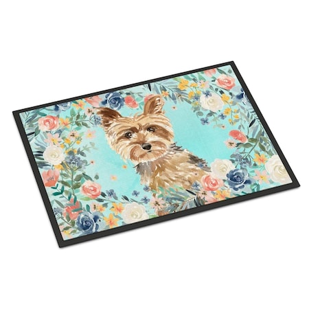 Carolines Treasures 24 x 36 in. Yorkie Indoor or Outdoor Mat CK3401JMAT